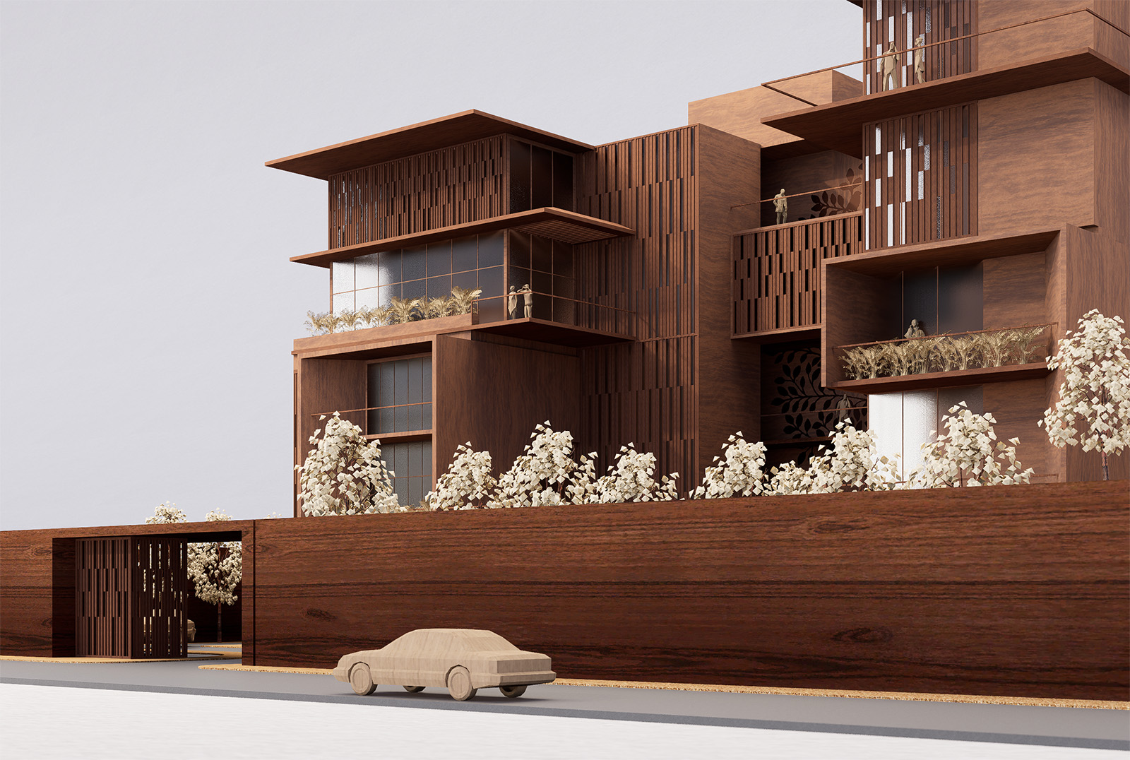Private Residence – Side Perspective
